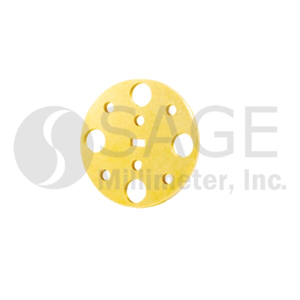 WR-10 Waveguide Shim 0.041" (L) Insertion Length
