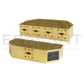 WR-42 Waveguide, K-Band, 4-Way In-line Power Divider