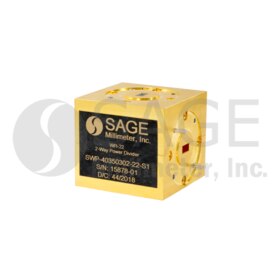 2-Way Right Angle Power Divider WR-22 Waveguide