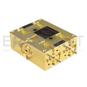 4-Way Right Angle Power Divider 50 to 75 GHz