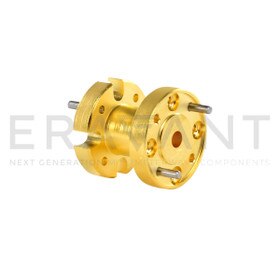 Compact Waveguide Mode Transition 0.065" Square Waveguide to 0.059" Diameter Circular Waveguide