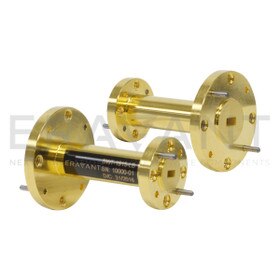 Waveguide Taper Transition WR-22 Rectangular to WR-15 Rectangular Waveguide