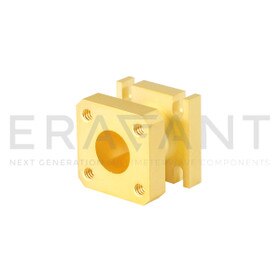 Compact Waveguide Mode Transition 0.280" Square Waveguide to 0.328" Diameter Circular Waveguide