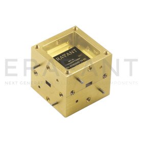 4-Port Waveguide Crossguide Coupler 35 to 45 GHz