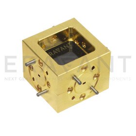 4-Port Waveguide Crossguide Coupler WR-15 Waveguide